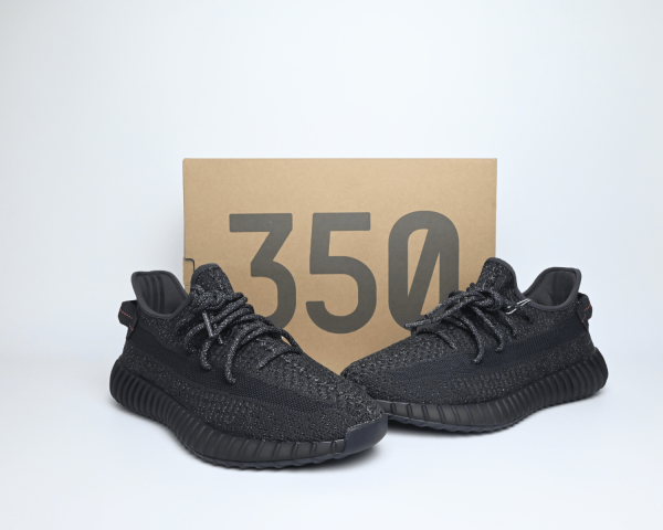 Adidas Yeezy Boost 350 V2 Static Black Reflective 1