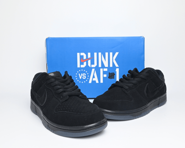 Nike Dunk Low SP UNDEFEATED Black Dunk vs. AF1 Pack