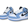 Jordan 1 Retro High White University Blue Black 3