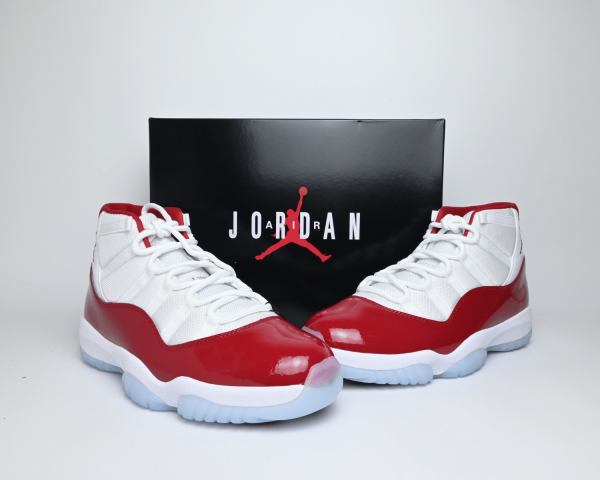 Air Jordan 11 Cherry White Varsity Red Black