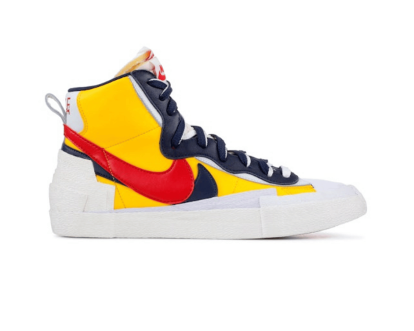 Nike Blazer Mid Sacai White Yellow