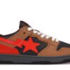 A Bathing Ape Bape SK8 Sta Brown Orange Product