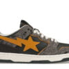 A Bathing Ape Bape SK8 Sta Grey Mustard Yellow Product