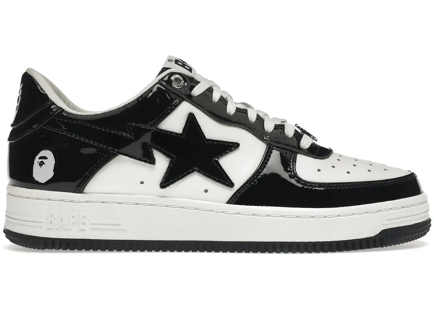 A Bathing Ape Bape Sta Low Black Product