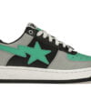 A Bathing Ape Bapesta Grey Green Product