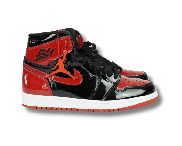 Air Jordan 1 Retro High OG Patent Bred 4