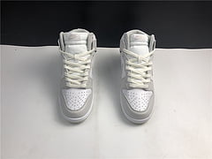 Nike Dunk High Retro White Vast Grey 2025