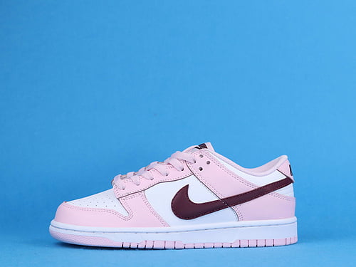 Nike Dunk Low Pink Red White 1