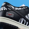 Nike SB Dunk Low Quartersnacks Zebra 11