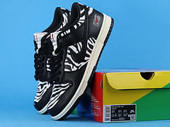 Nike SB Dunk Low Quartersnacks Zebra 9