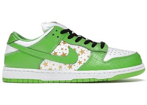 Nike SB Dunk Low Supreme Mean Grean Product thumbnail