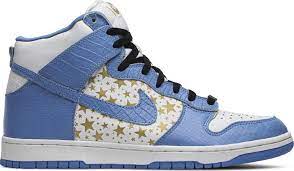 nike blue stars