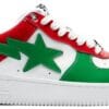 A Bathing Ape Bape Sta Green Red