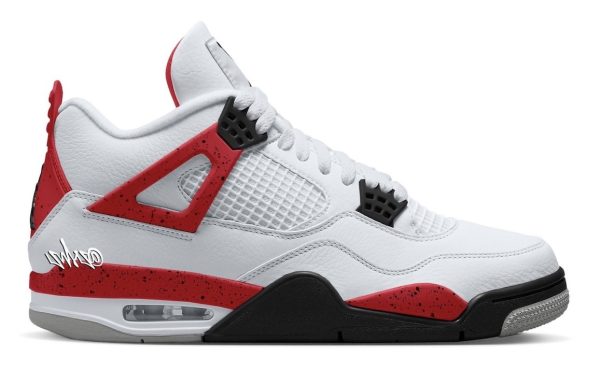 Replica Air Jordan 4 Retro Red Cement