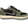 Travis Scott Air Jordan 1 Low OG Black-Olive