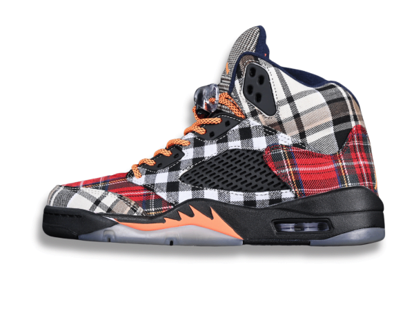 AIR JORDAN 5 RETRO PLAID 3