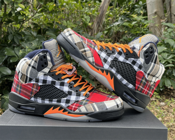 AIR JORDAN 5 RETRO PLAID