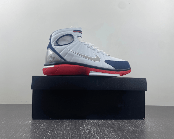 Nike Air Zoom Huarache 2k4 White Red Navy 2