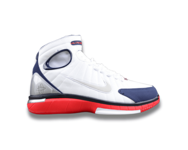 Nike Air Zoom Huarache 2k4 White Red Navy 5