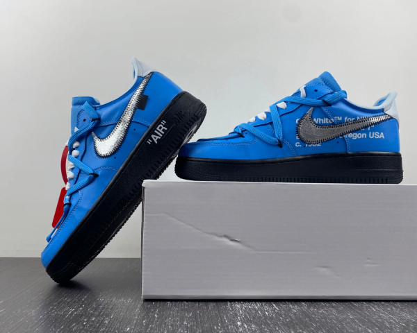 Off White Air Force 1 Blue 1