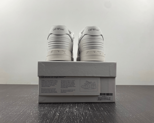 Off White Out of Office White Silver