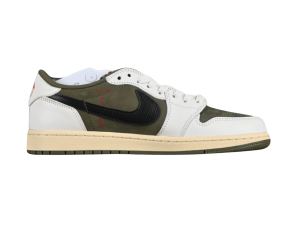 Travis Scott x Air Jordan 1 Low OG Medium Olive