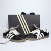 Adidas x Wales Bonner Pony Samba Shoes Black Chalk White 1