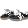 Adidas x Wales Bonner Pony Samba Shoes Black Chalk White 2