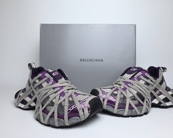 Balenciaga 3XL Extreme Lace Sneaker Purple 1