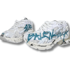 Balenciaga Graffiti Runner Teal 2