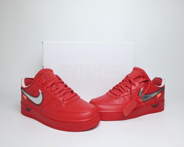 Nike Air Force 1 x Off White Red 1