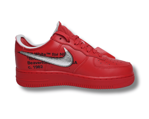 Nike Air Force 1 x Off White Red 2