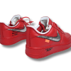 Nike Air Force 1 x Off White Red 4