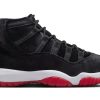 jordan 11 retro bred velvet womens