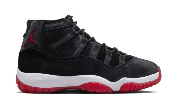 jordan 11 retro bred velvet womens