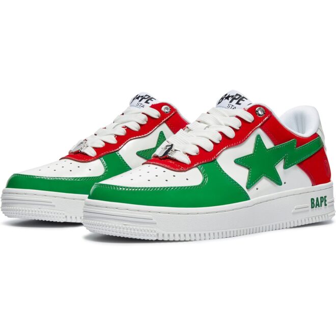 A Bathing Ape Bape Sta Green Red - Image 2