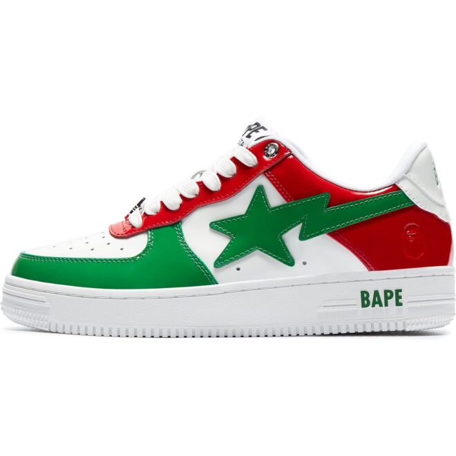 A Bathing Ape Bape Sta Green Red - Image 3