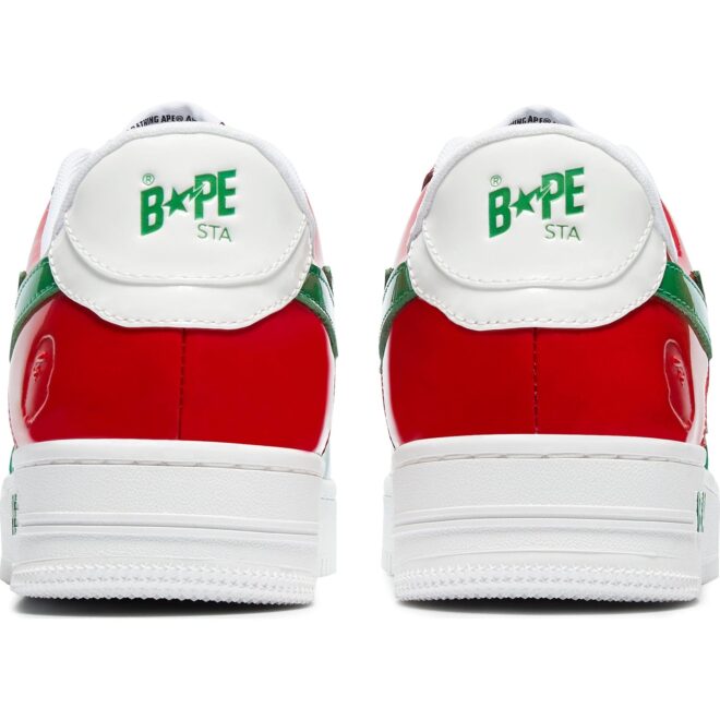 A Bathing Ape Bape Sta Green Red - Image 4