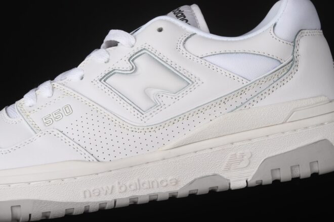 New Balance 550, White Grey - Image 7