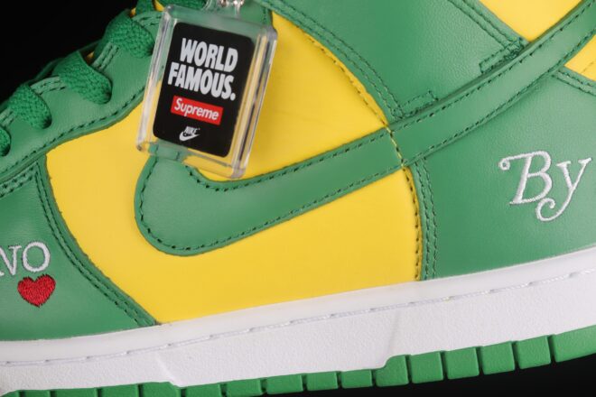 Nike SB Dunk High, Supreme By Any Means Brazil - Image 5