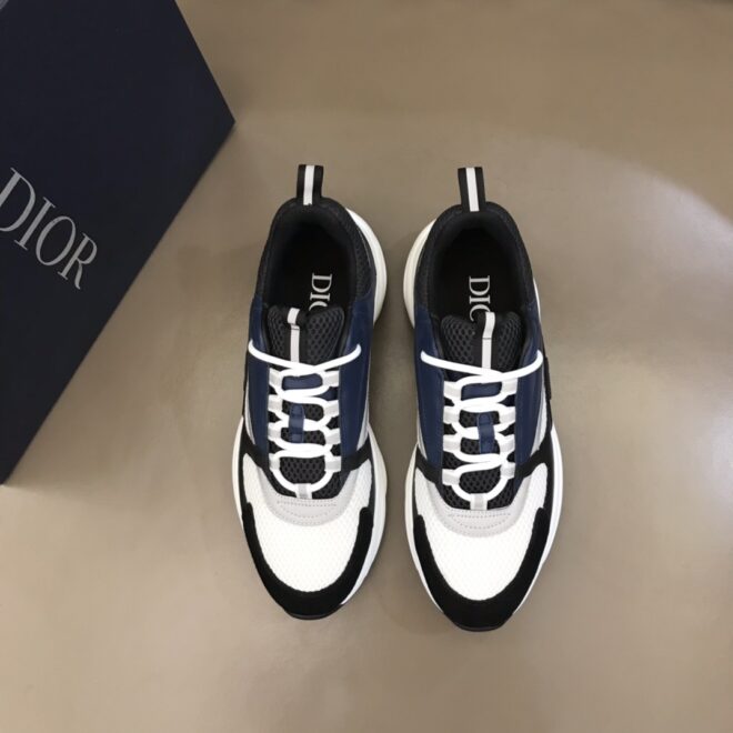 DIOR B22 Sneaker Blue Black - Image 3