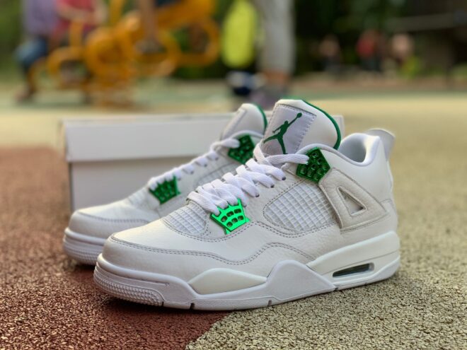 Air Jordan 4 Retro Metallic Green - Image 7