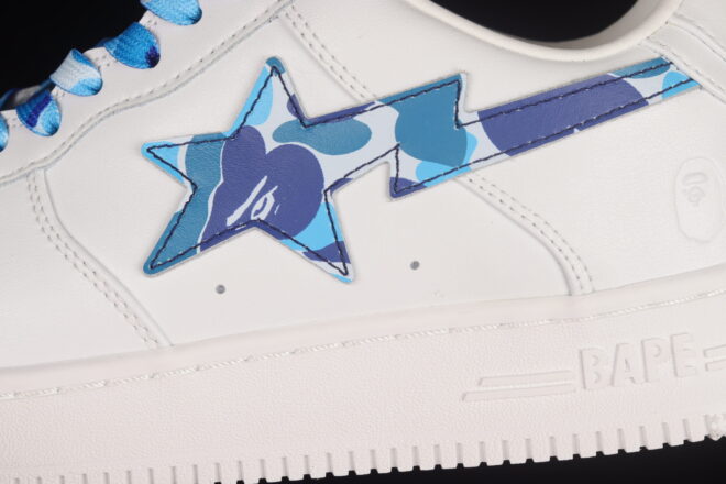 A Bathing Ape Bape STA "Tokyo" Camo Blue - Image 8