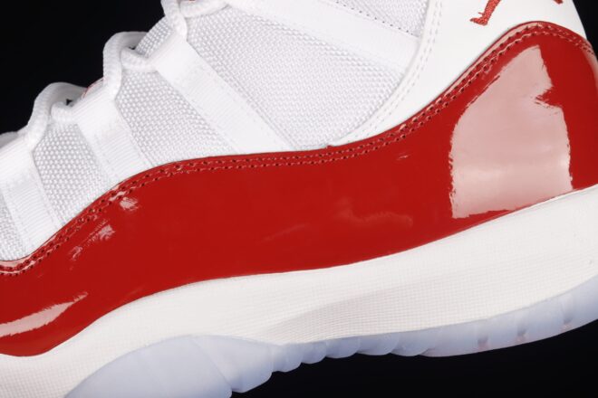 Air Jordan 11 Cherry-White-Varsity Red-Black - Image 16