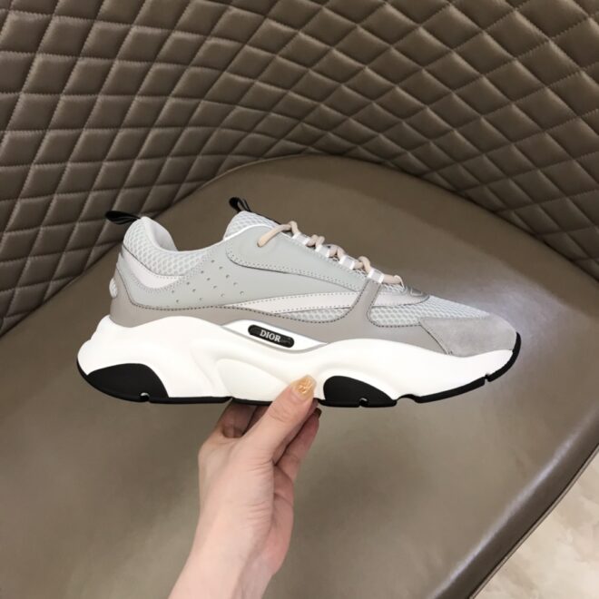 DIOR B22 Sneaker Grey White - Image 2