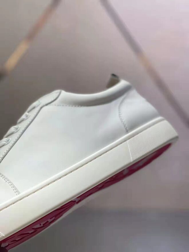 Christian Louboutin Louis Junior Spikes White - Image 2