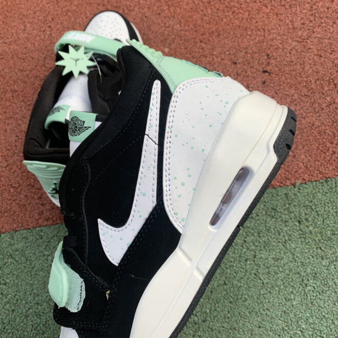 Jordan Legacy 312 Low Black White Teal Tint - Image 4