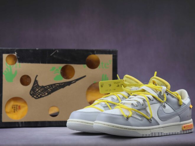 Off White Nike Dunk Low Lot 29 - Image 6