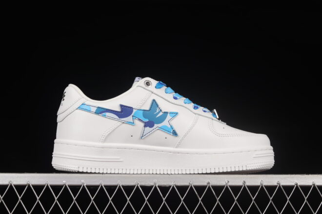 A Bathing Ape Bape STA "Tokyo" Camo Blue - Image 4