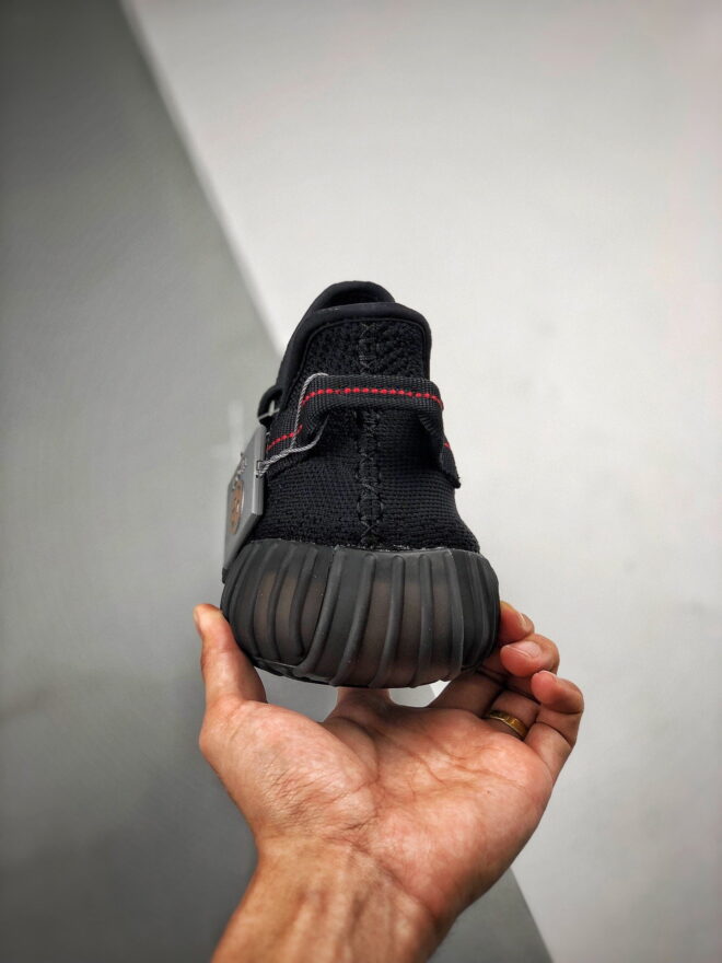 Adidas Yeezy Boost 350 V2 Black Red - Image 6